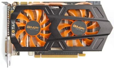 Лот: 11421394. Фото: 1. Видеокарта Zotac GTX 660 Ti AMP... Видеокарты
