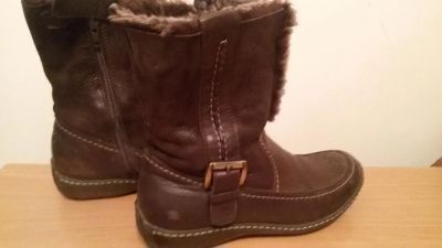 Лот: 4578322. Фото: 1. зимние сапоги замша кожа натур... Сапоги