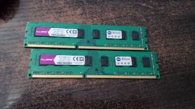 Лот: 16638180. Фото: 1. 2 плашки 4гб DDR3. Оперативная память
