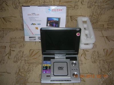 Лот: 1748521. Фото: 1. Неисправный портативный DVD. Плееры