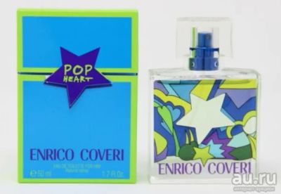 Лот: 14030296. Фото: 1. Pop Heart For Him Enrico Coveri... Мужская парфюмерия
