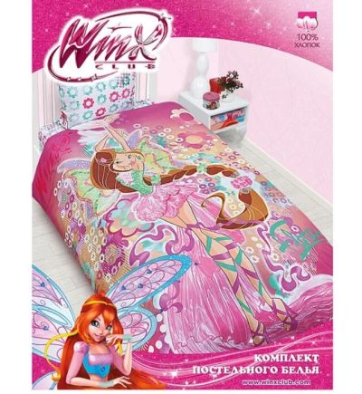 Лот: 4325169. Фото: 1. Комплект постельного белья WINX. Постельные принадлежности