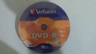 Лот: 3624967. Фото: 1. DVD-R DL Verbatim диски для записи... CD, DVD, BluRay