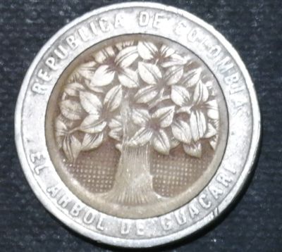 Лот: 11744402. Фото: 1. Экзотика с рубля (14069) Колумбия. Остальные страны
