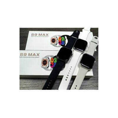 Лот: 24994142. Фото: 1. Смарт-часы S9 MAX 2" 200mAh IP65... Смарт-часы, фитнес-браслеты, аксессуары