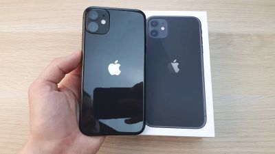 Лот: 18661657. Фото: 1. Apple IPhone 11 чёрный. Смартфоны