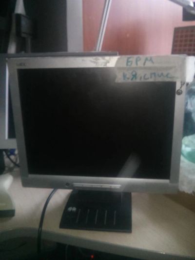 Лот: 3919190. Фото: 1. Неисправный монитор NEC AccuSync... ЖК-мониторы