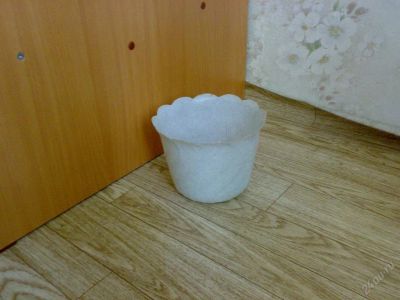 Лот: 61661. Фото: 1. Торшок пластиковый 3л. Кашпо, горшки, вазоны для цветов