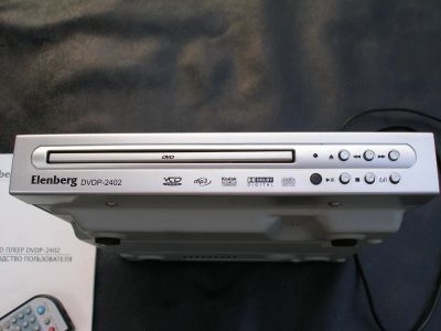 Лот: 7860634. Фото: 1. DVD плеер DVDP - 2402 Elenberg. Плееры