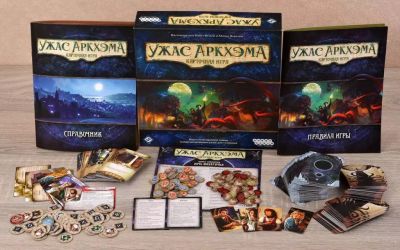 Лот: 25600714. Фото: 1. Ужас Аркхэма. Карточная игра... Настольные игры, карты