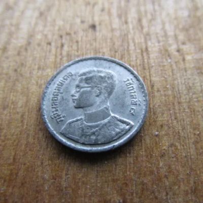 Лот: 16323112. Фото: 1. Монета 5 сатанг пять Таиланд 1950... Азия