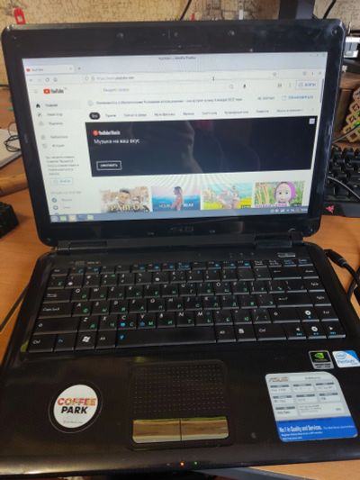 Лот: 18395854. Фото: 1. Ноутбук Asus k40in с рубля!. Ноутбуки