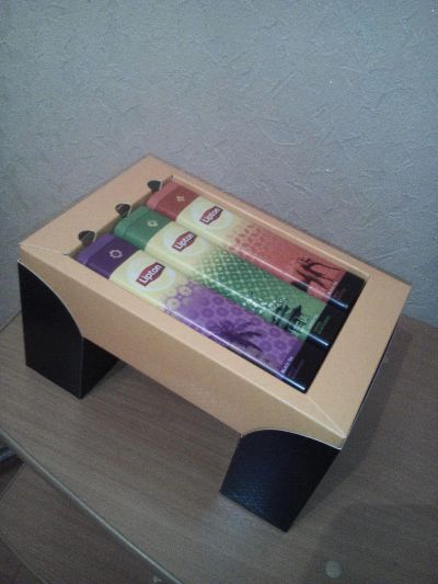 Лот: 6479603. Фото: 1. Чай Lipton в жестяных банках... Чай, кофе, какао
