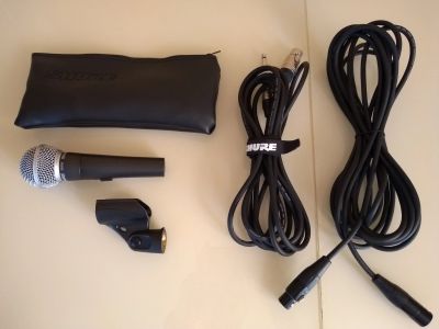 Лот: 11737080. Фото: 1. Микрофон Shure SM58 Оригинал... Студийные микрофоны, радиомикрофоны и радиосистемы