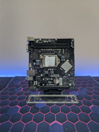 Лот: 25267834. Фото: 1. Мат. плата Biostar H61MHV3/LGA1155... Материнские платы