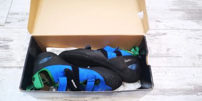 Лот: 25110117. Фото: 1. Туфли сальные Lowa Falco Velcro. Альпинизм и скалолазание