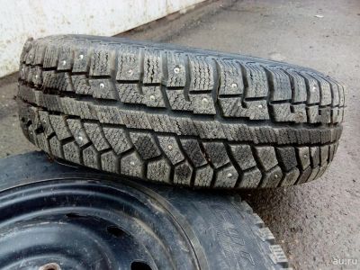 Лот: 10436460. Фото: 1. Колёса R13. 175/70 почти новые... Шины на дисках