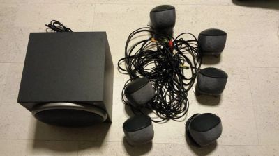 Лот: 6890746. Фото: 1. Logitech X-620. Акустические системы
