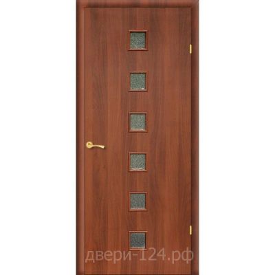 Лот: 12604100. Фото: 1. Квадрат - Итальянский орех. Двери межкомнатные