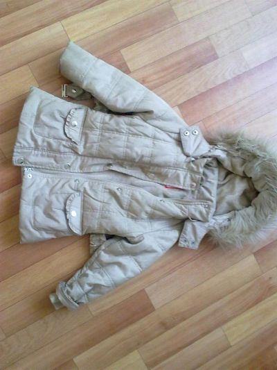 Лот: 3946113. Фото: 1. Куртка парка на девочку . 3-4года. Верхняя одежда