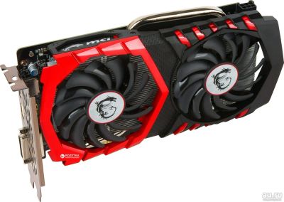 Лот: 9877328. Фото: 1. Msi gtx 1050 gamind x 4096. Видеокарты