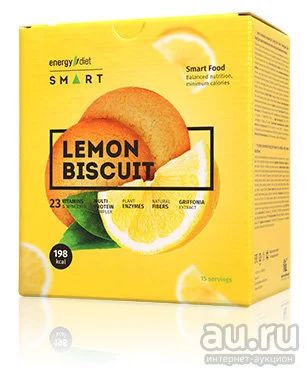 Лот: 9222369. Фото: 1. Energy Diet Smart «Лимонное печенье... Готовые блюда