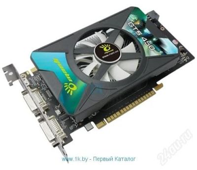 Лот: 966507. Фото: 1. Видеокарта MANLI GeForce GTS 450... Видеокарты