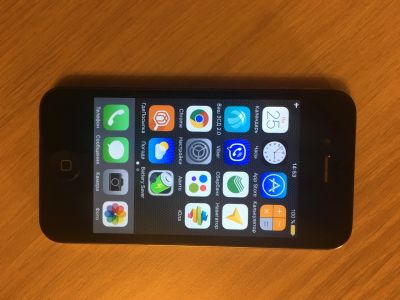 Лот: 15079885. Фото: 1. Apple Iphone 4s 32gb отличное... Смартфоны