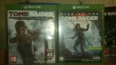 Лот: 9946567. Фото: 1. Tomb Raider и Rise of the Tomb... Игры для консолей