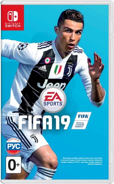 Лот: 12958537. Фото: 1. Игра fifa 19 nintendo switch. Игры для консолей
