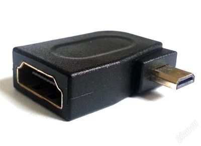 Лот: 2636045. Фото: 1. HDMI F to MicroHDMI M (Type D... Шлейфы, кабели, переходники