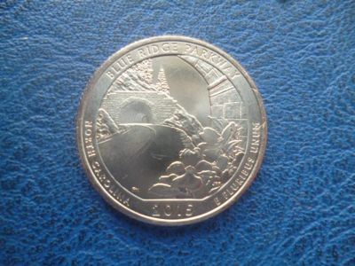 Лот: 11299417. Фото: 1. 25 центов 2015 года (квотер) Автодорога... Америка