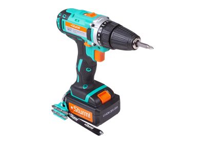 Лот: 16141058. Фото: 1. Аккумуляторный шуруповерт Sturm... Электроинструмент