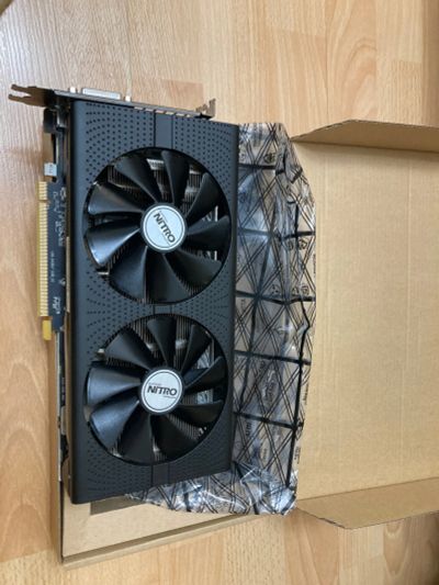 Лот: 24837688. Фото: 1. Видеокарта RX 470 RX470 4Gb Sapphire. Видеокарты