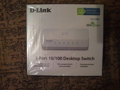 Лот: 4705535. Фото: 1. Свитч D-link DES-1005A. Коммутаторы