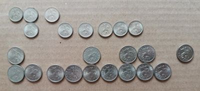 Лот: 16547358. Фото: 1. 1, 5 копеек, без повторов, 2 мд. Россия после 1991 года