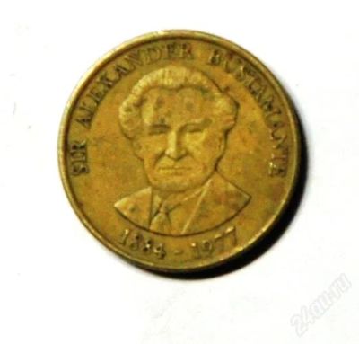 Лот: 2254897. Фото: 1. Ямайка. 1 доллар 1993 г.(226). Америка
