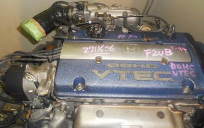 Лот: 3055464. Фото: 1. ДВС+КПП, Honda F20B BLUE. Двигатель и элементы двигателя