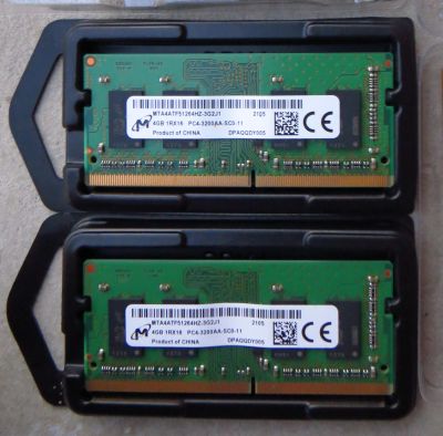 Лот: 20862526. Фото: 1. DDR4 4Gb 3200MHz Micron память... Оперативная память