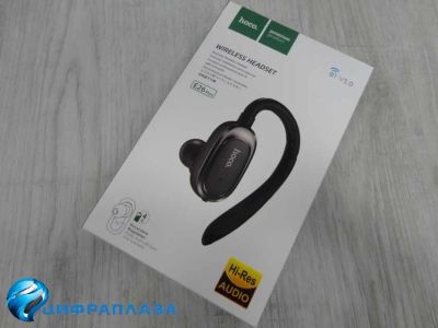 Лот: 14923740. Фото: 1. Гарнитура Bluetooth Hoco E26 Plus... Наушники, гарнитуры