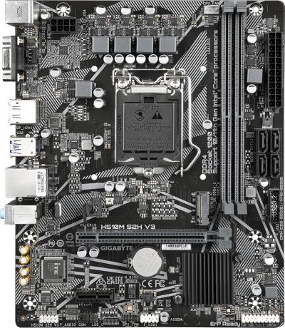 Лот: 24946686. Фото: 1. Мат.плата S1200 H470 Gigabyte... Материнские платы