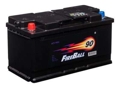Лот: 22635317. Фото: 1. Аккумулятор FireBall 90 а/ч R... Аккумуляторы
