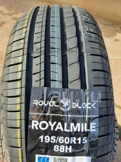 Лот: 25228782. Фото: 1. Летняя резина 195/60 R-15 "Royal... Шины
