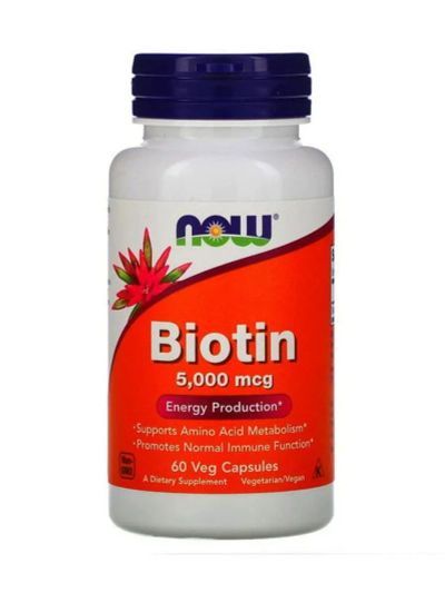 Лот: 19345859. Фото: 1. NOW Foods Biotine Биотин 5000mcg... Спортивное питание, витамины
