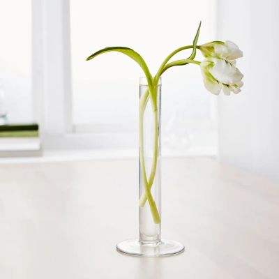 Лот: 20004152. Фото: 1. ТАЙТ Ваза для цветов прозрачное... Вазы