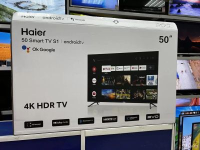 Лот: 21098626. Фото: 1. Телевизор Haier 50 TV S1 4K. Телевизоры