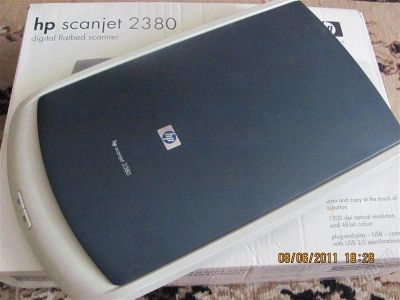Лот: 1011675. Фото: 1. сканер hp scanjet 2380 почти новый... Сканеры