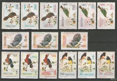 Лот: 13434264. Фото: 1. Полная серия "Экзотические птицы... Марки