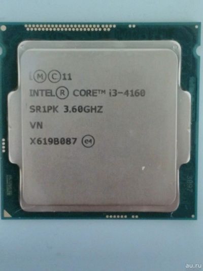 Лот: 13860536. Фото: 1. Процессор Intel i3-4160 (lga 1150... Процессоры