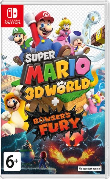 Лот: 18668429. Фото: 1. Super Mario 3D World + Bowser... Игры для консолей